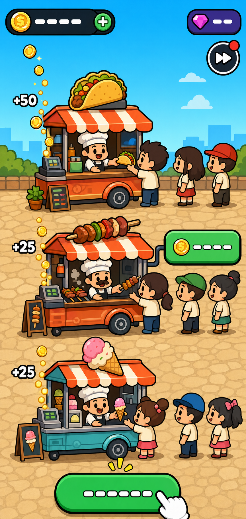 Snack Street gameplay screenshot